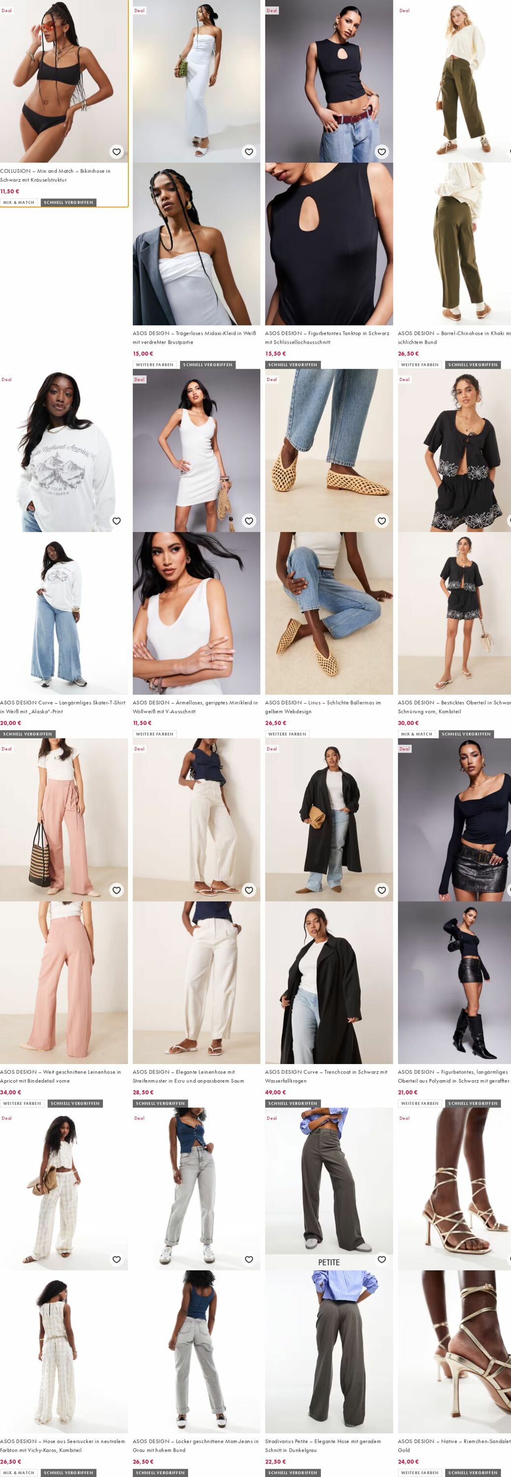 Prospekt Asos 26.05.2025 - 04.06.2025