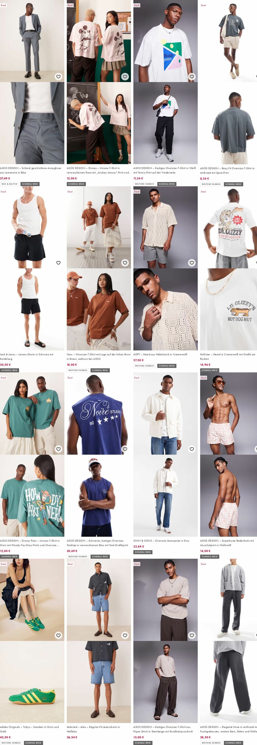 Prospekt Asos 11.08.2025 - 20.08.2025