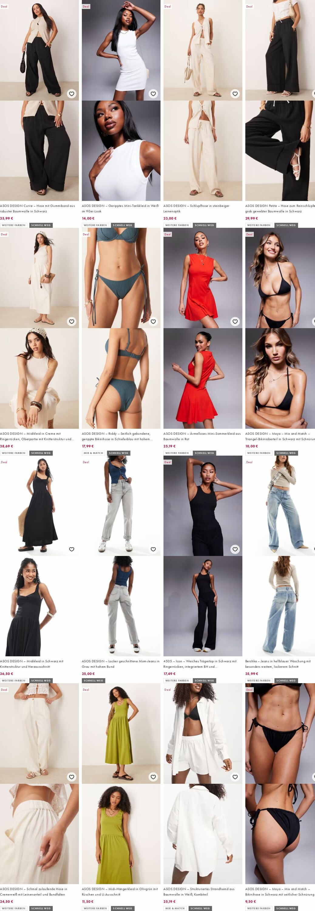 Prospekt Asos 11.08.2025 - 20.08.2025