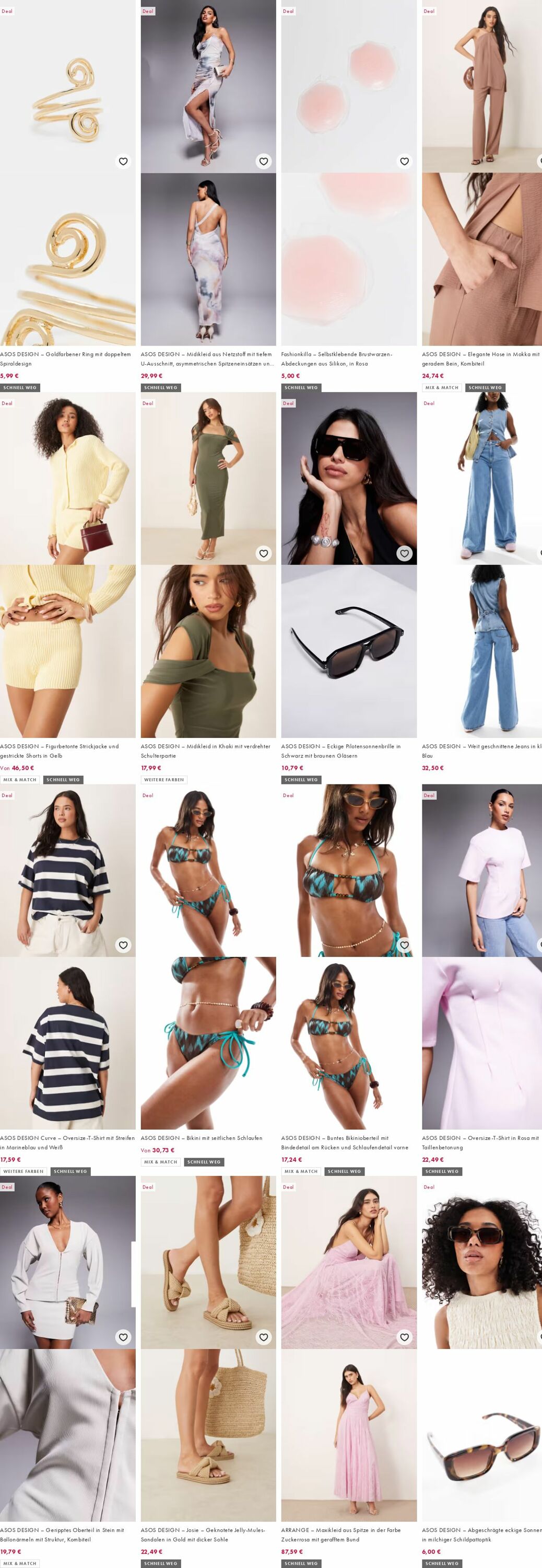 Prospekt Asos 11.08.2025 - 20.08.2025