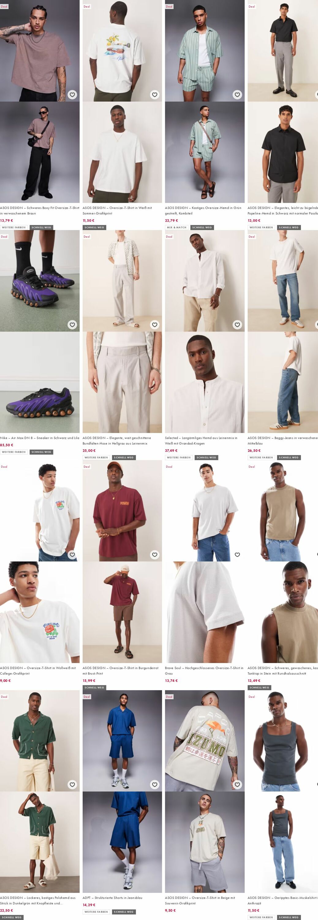Prospekt Asos 11.08.2025 - 20.08.2025