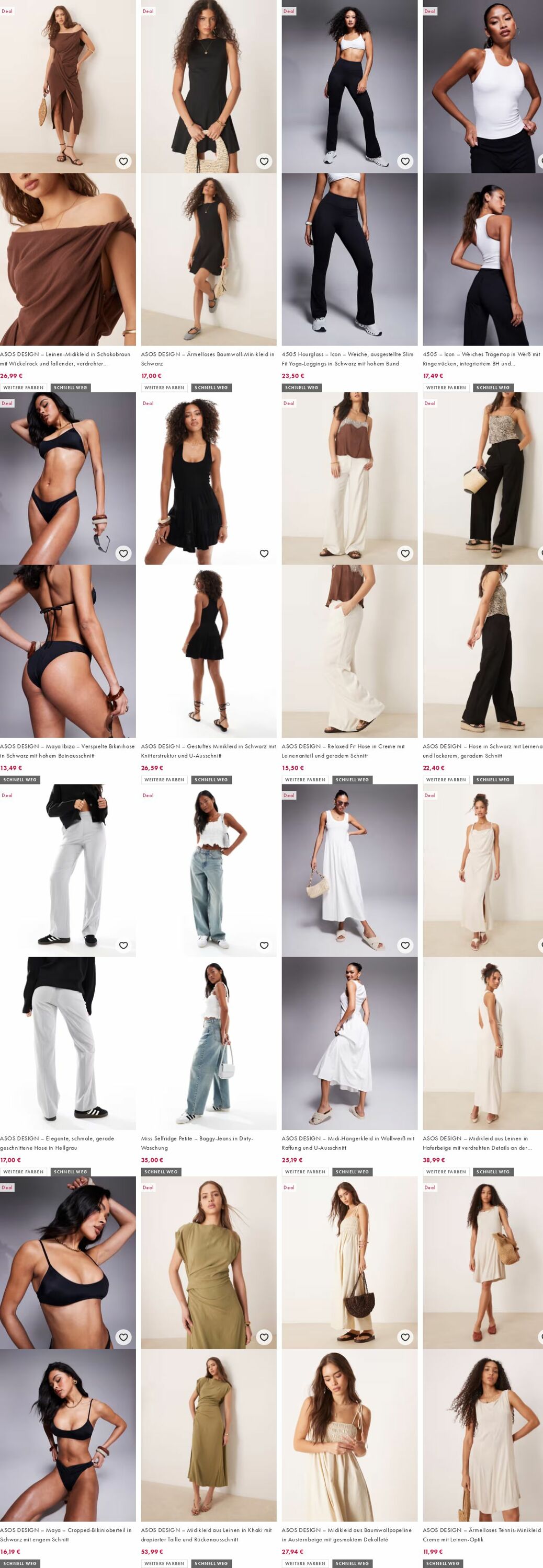 Prospekt Asos 11.08.2025 - 20.08.2025