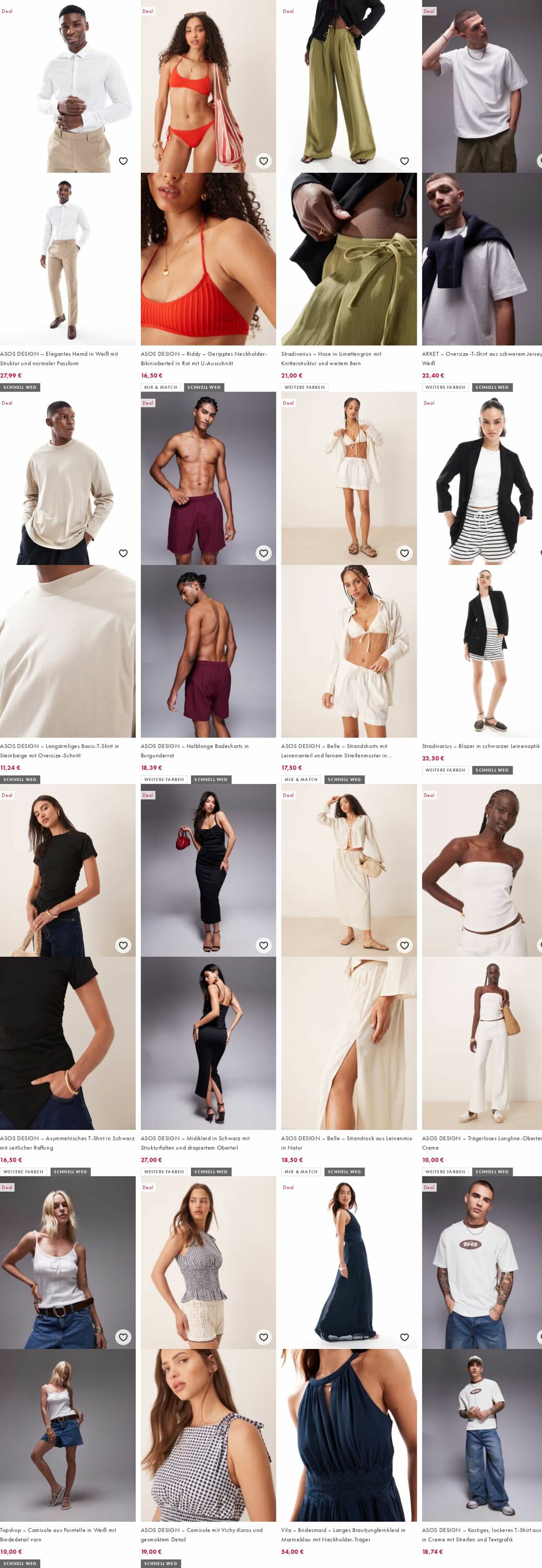 Prospekt Asos 11.08.2025 - 20.08.2025