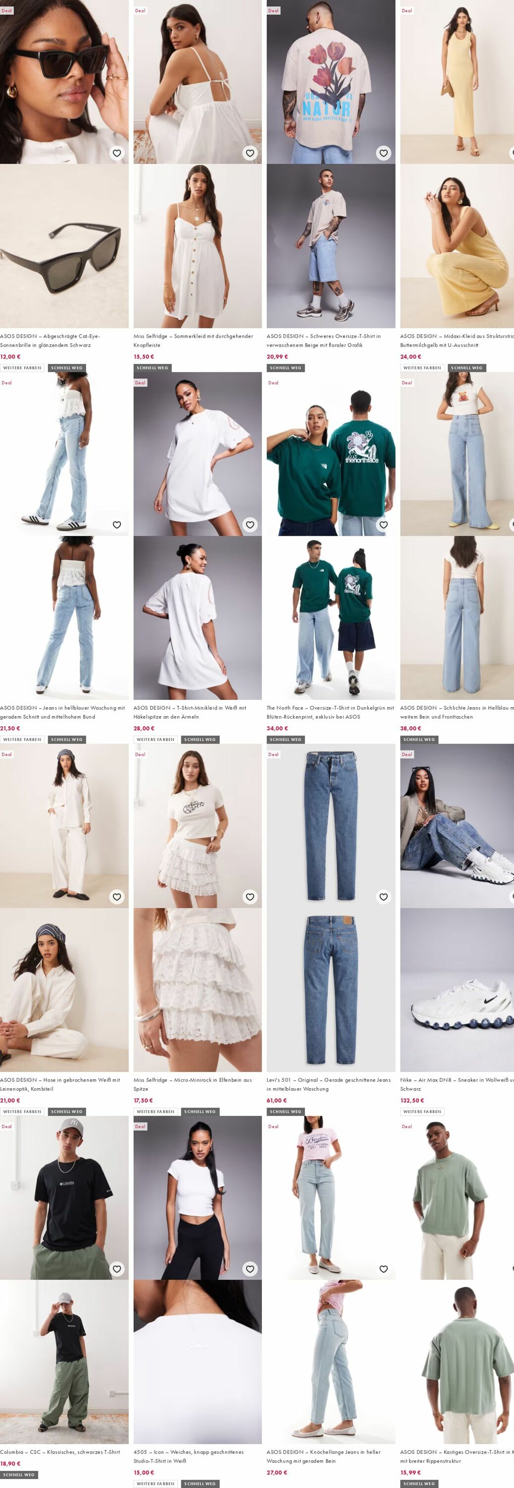 Prospekt Asos 11.08.2025 - 20.08.2025