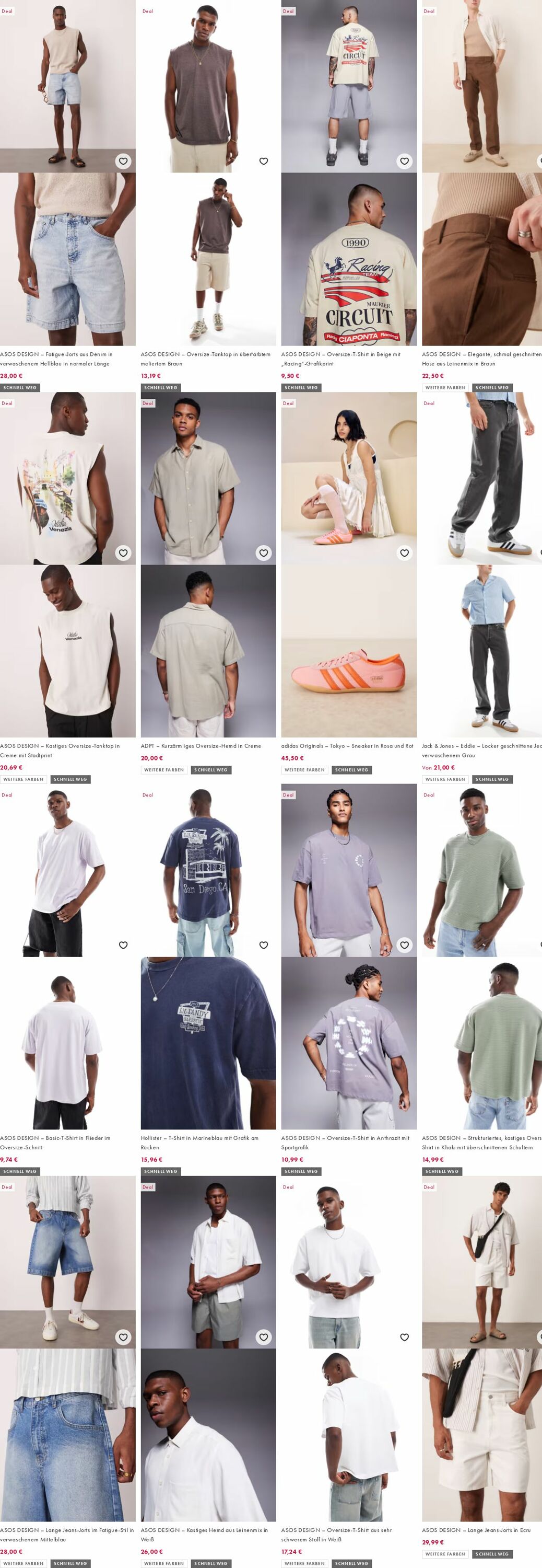 Prospekt Asos 11.08.2025 - 20.08.2025