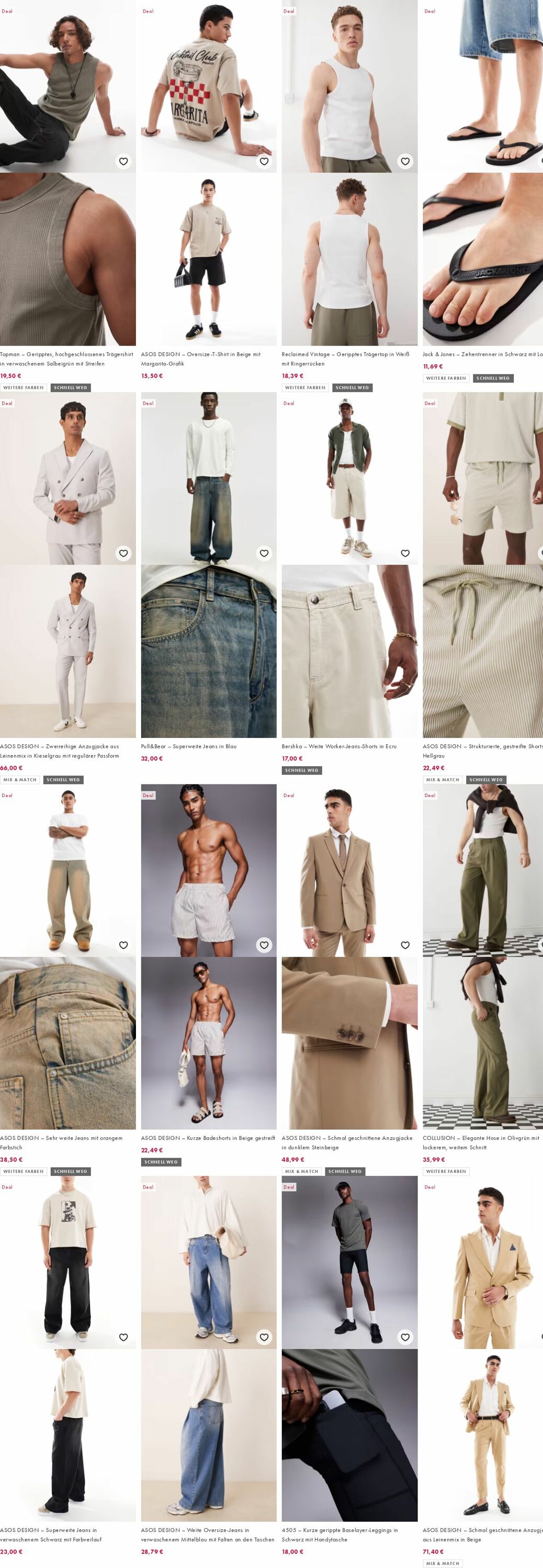 Prospekt Asos 11.08.2025 - 20.08.2025