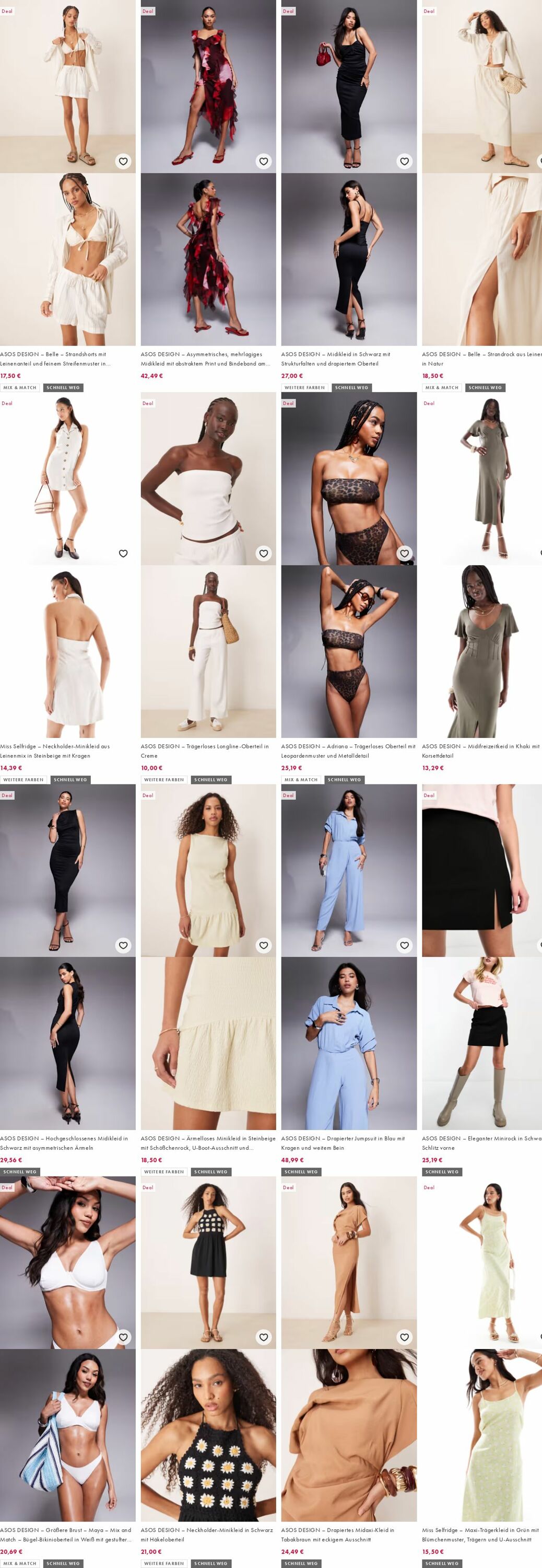 Prospekt Asos 11.08.2025 - 20.08.2025