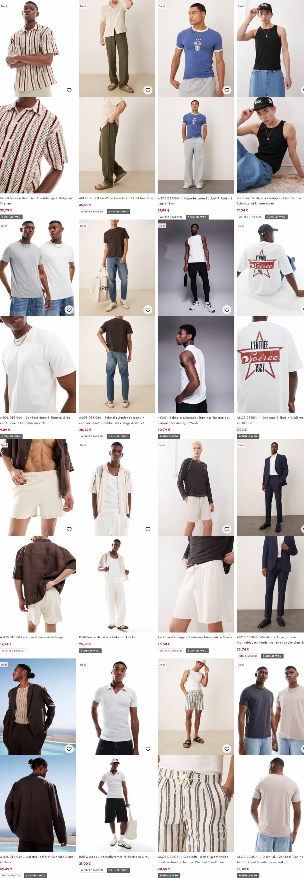 Prospekt Asos 11.08.2025 - 20.08.2025