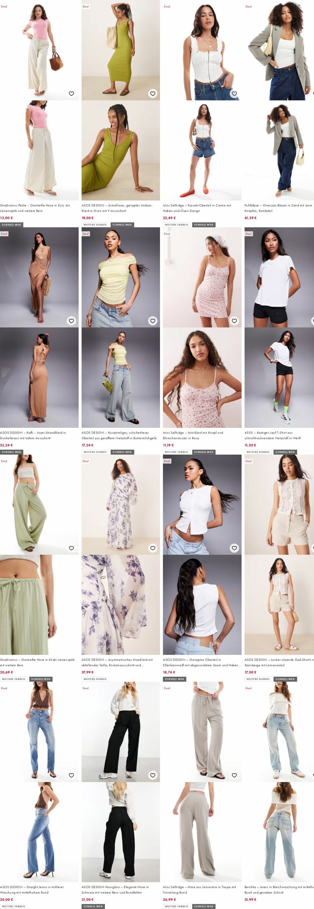 Prospekt Asos 11.08.2025 - 20.08.2025