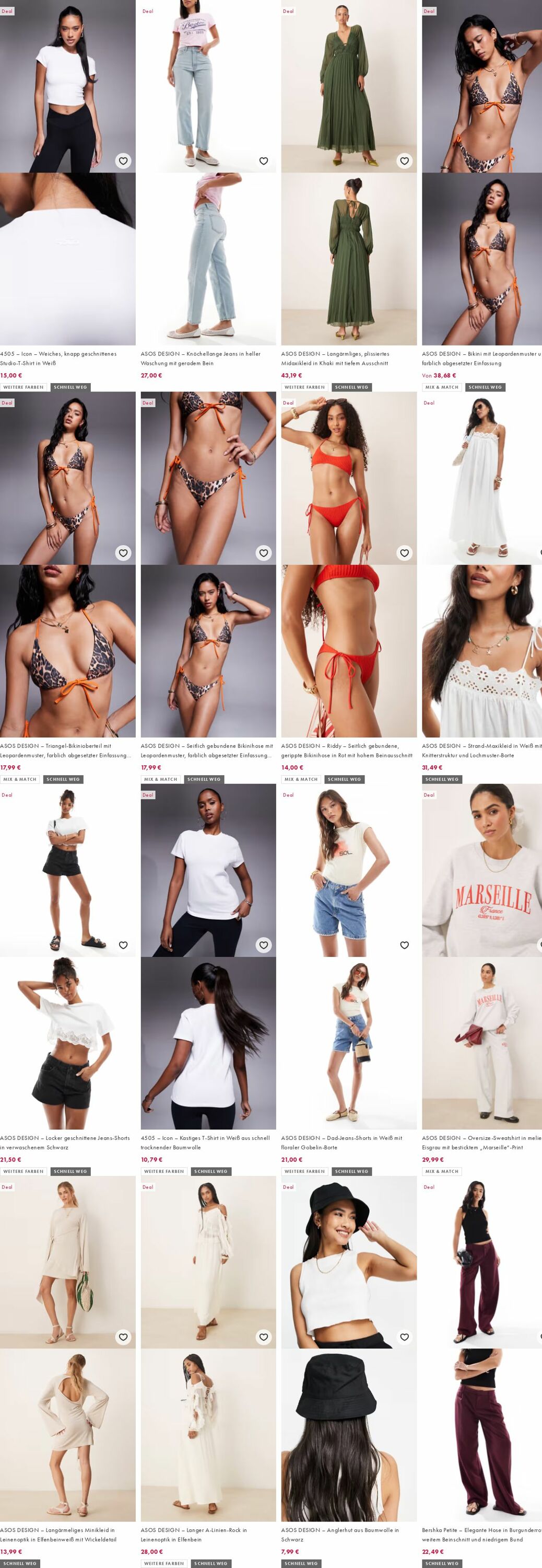 Prospekt Asos 11.08.2025 - 20.08.2025