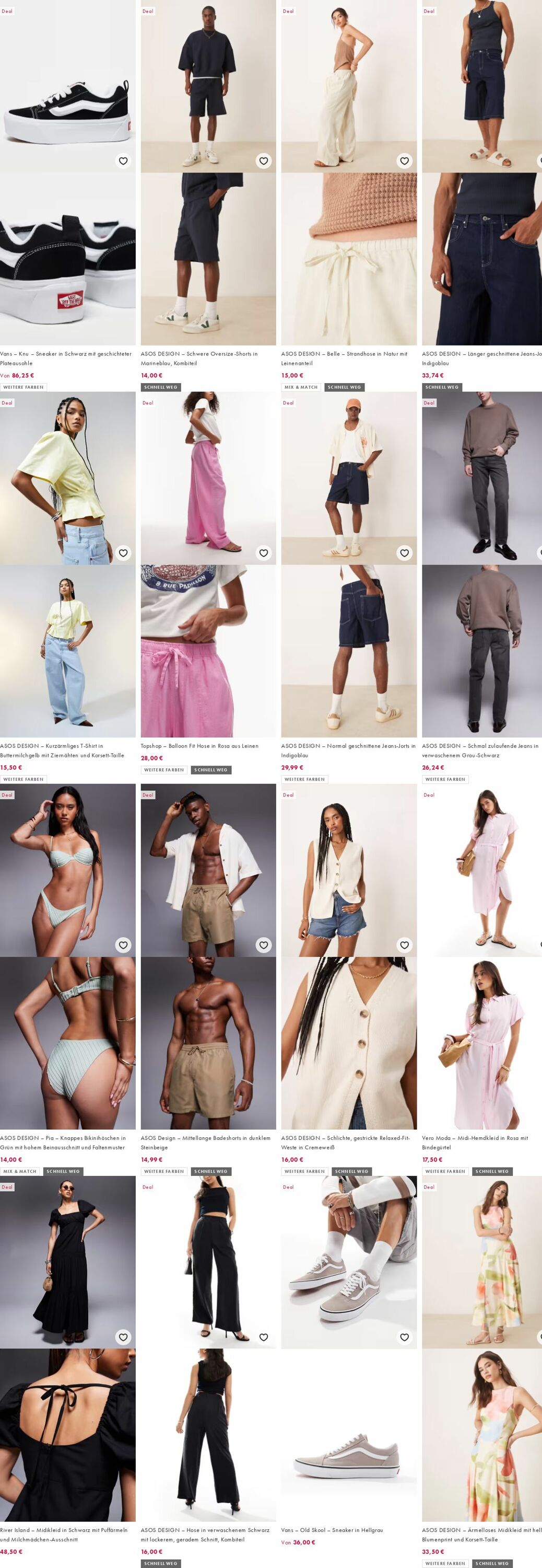 Prospekt Asos 11.08.2025 - 20.08.2025