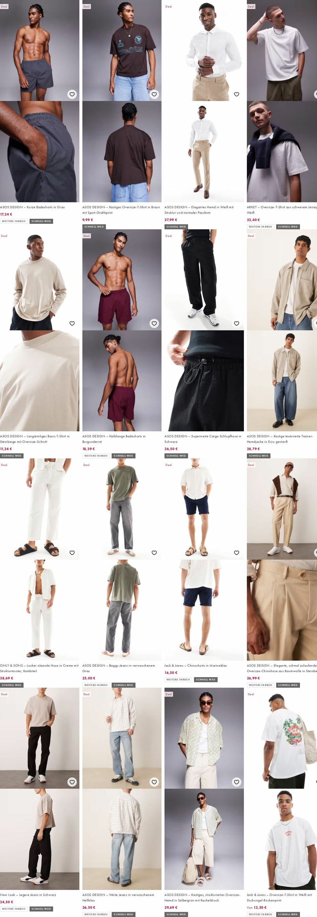 Prospekt Asos 11.08.2025 - 20.08.2025