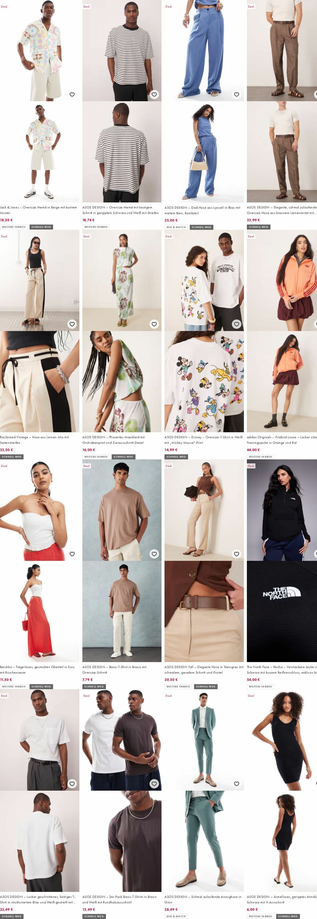 Prospekt Asos 11.08.2025 - 20.08.2025