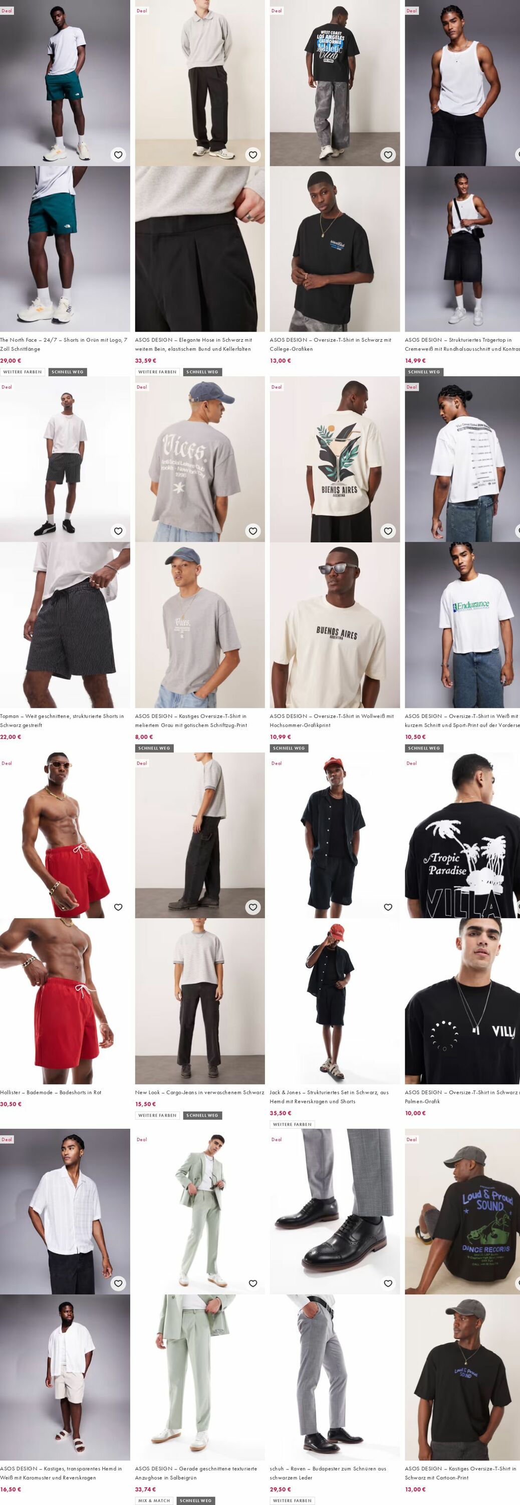 Prospekt Asos 11.08.2025 - 20.08.2025