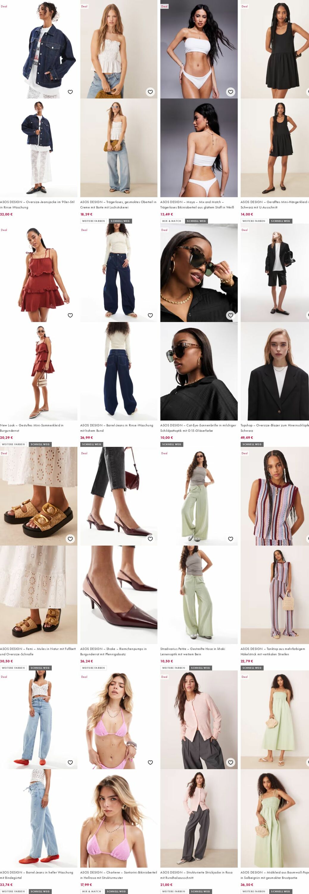 Prospekt Asos 11.08.2025 - 20.08.2025