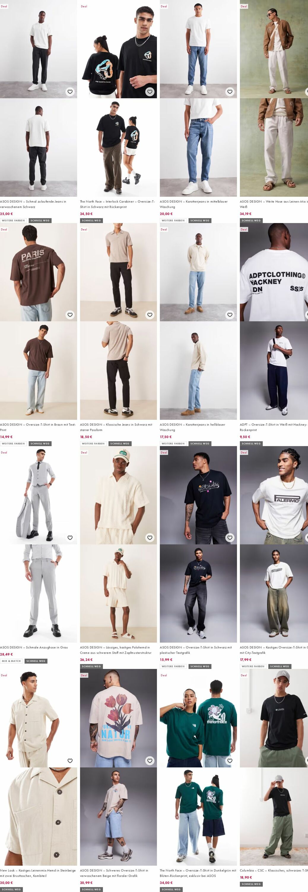 Prospekt Asos 11.08.2025 - 20.08.2025