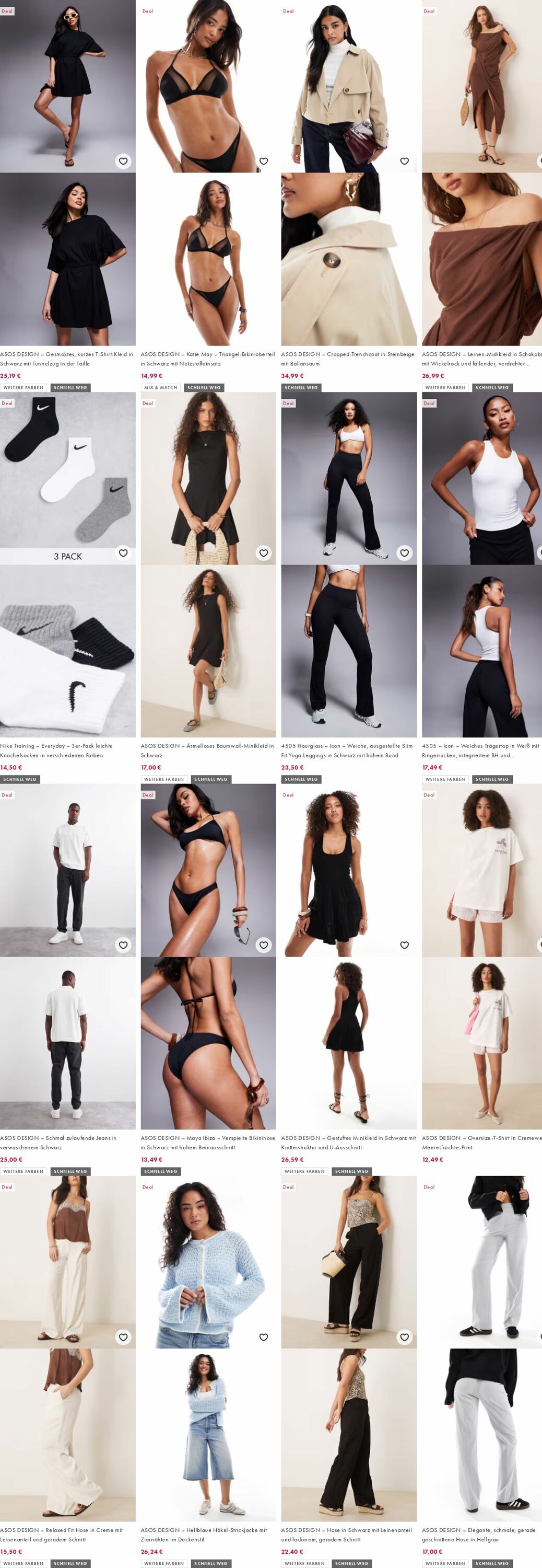 Prospekt Asos 11.08.2025 - 20.08.2025