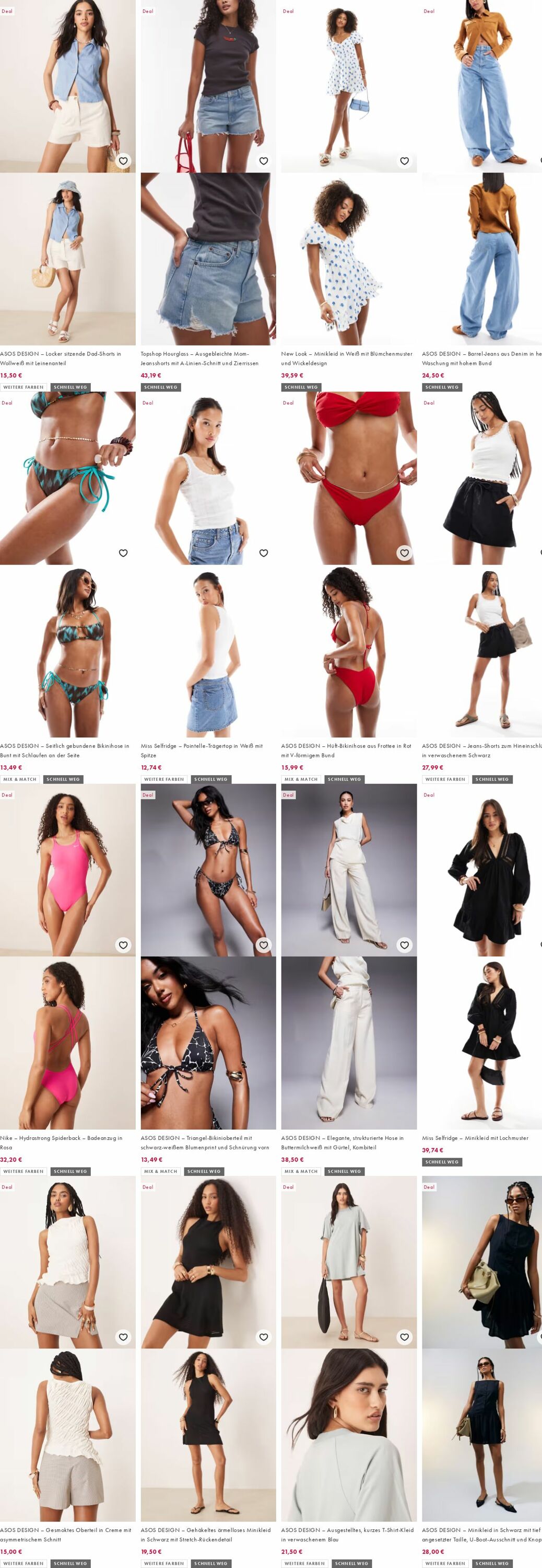 Prospekt Asos 11.08.2025 - 20.08.2025