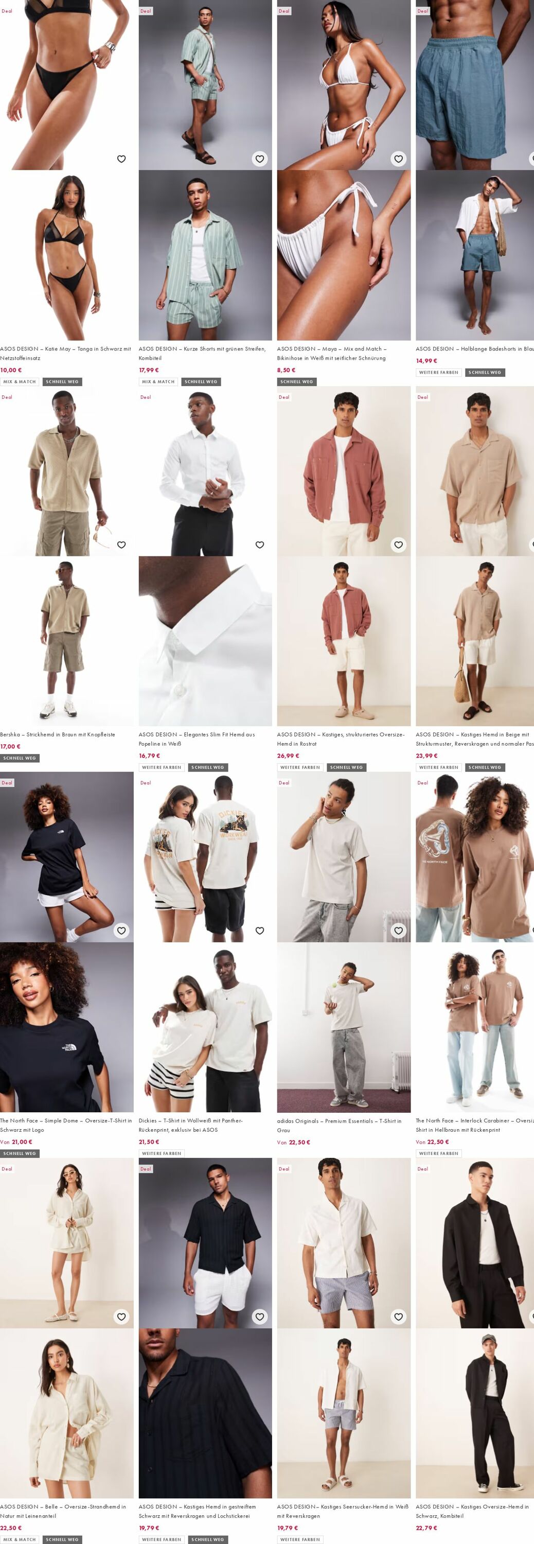Prospekt Asos 11.08.2025 - 20.08.2025