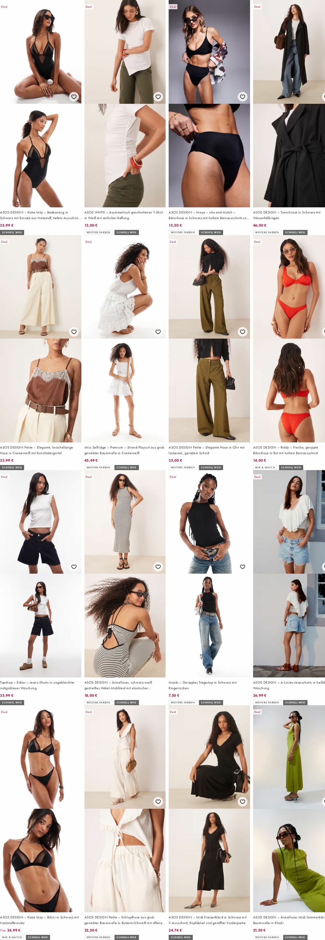 Prospekt Asos 11.08.2025 - 20.08.2025
