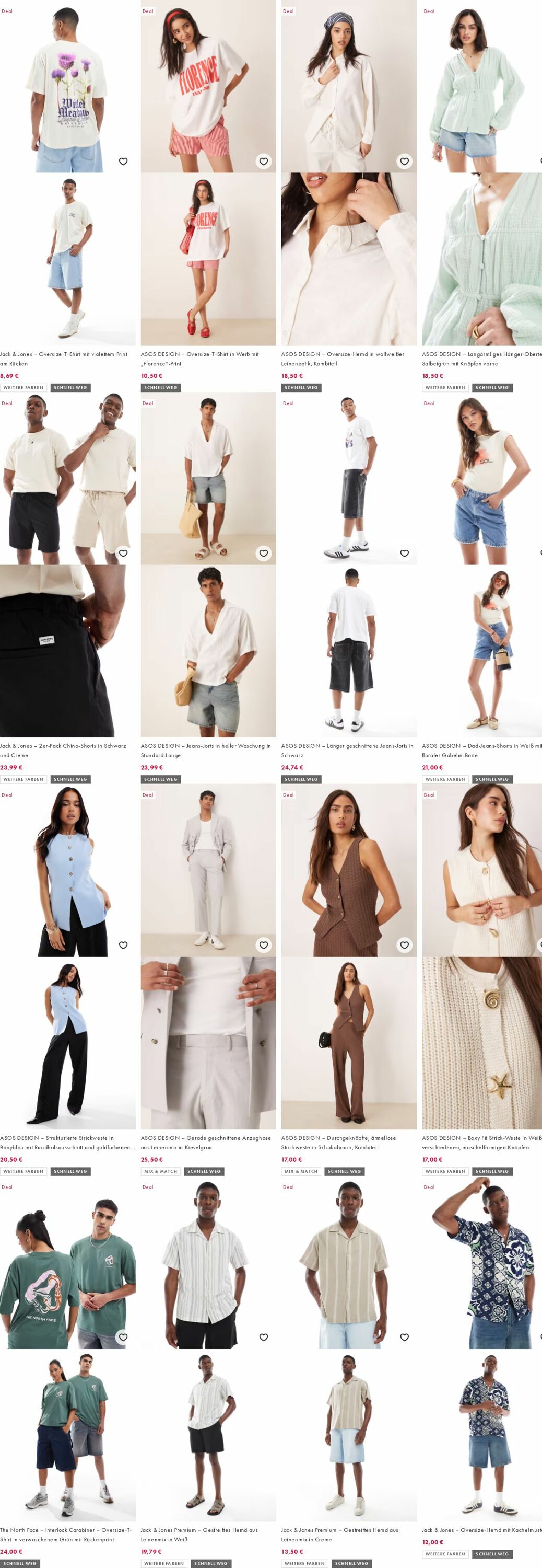 Prospekt Asos 11.08.2025 - 20.08.2025