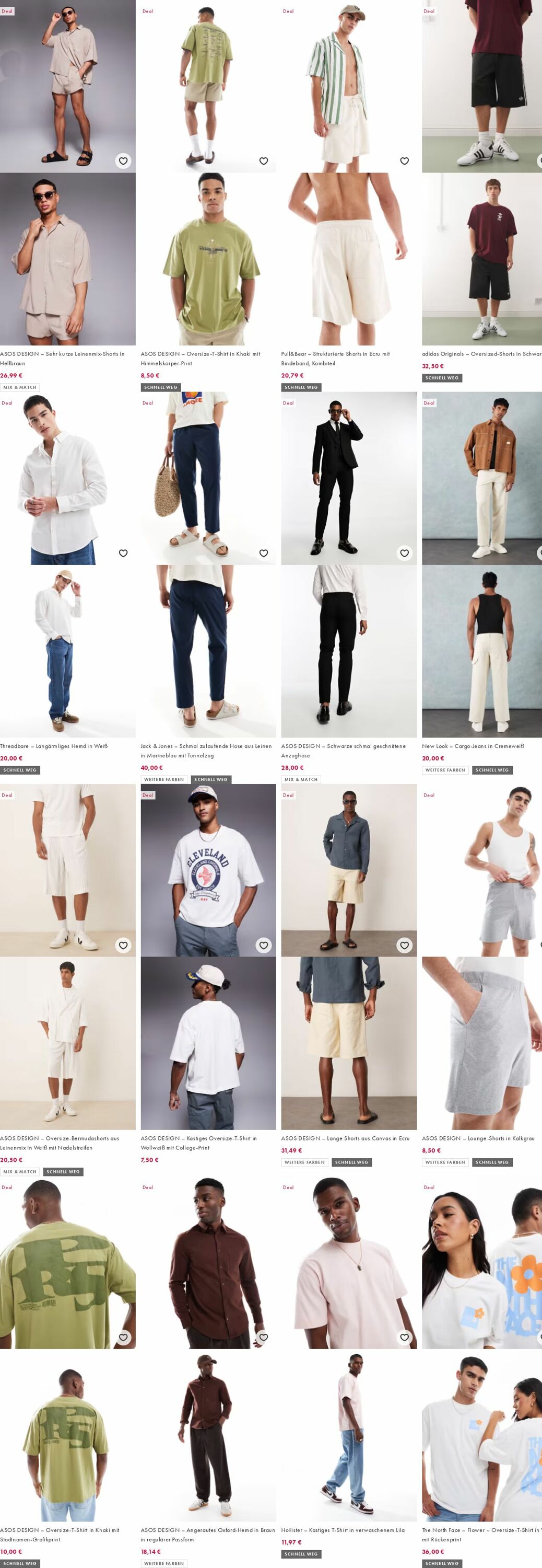 Prospekt Asos 11.08.2025 - 20.08.2025