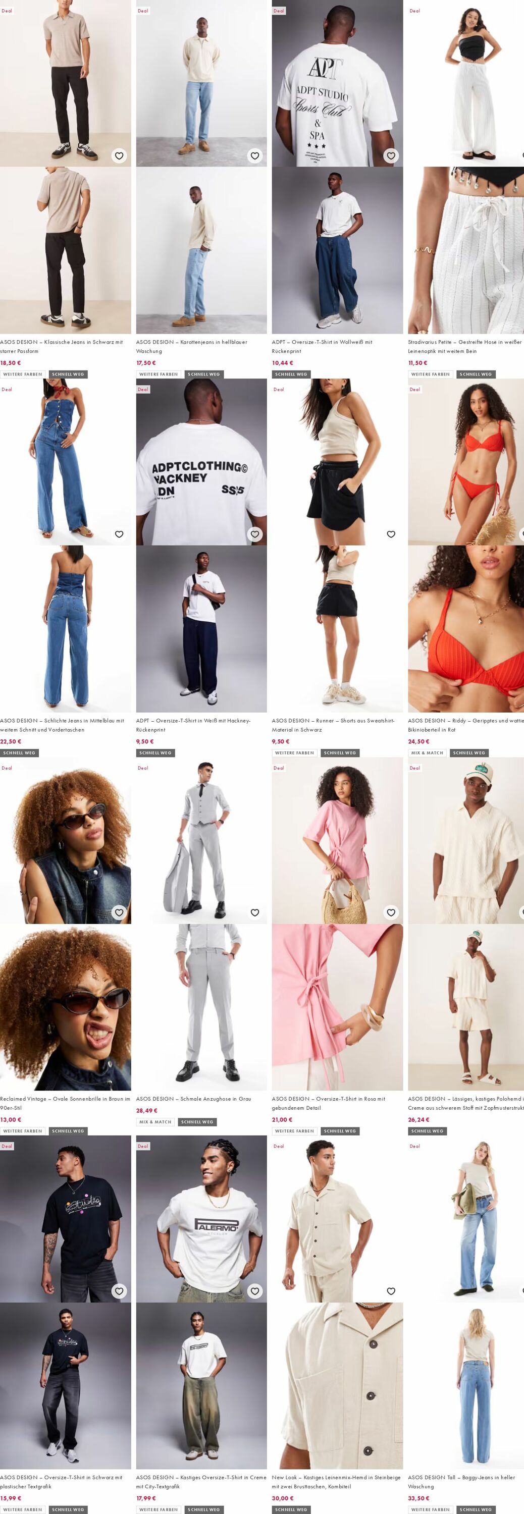 Prospekt Asos 11.08.2025 - 20.08.2025