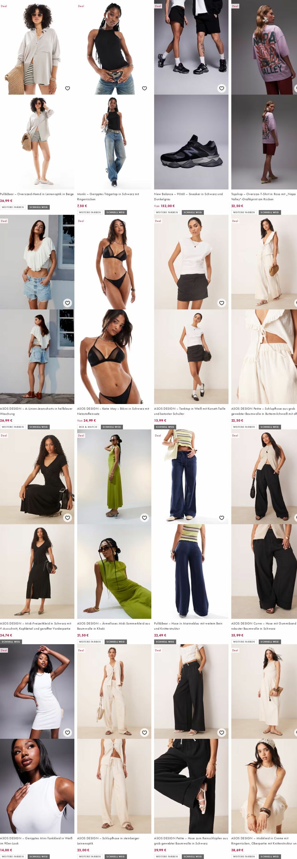 Prospekt Asos 11.08.2025 - 20.08.2025