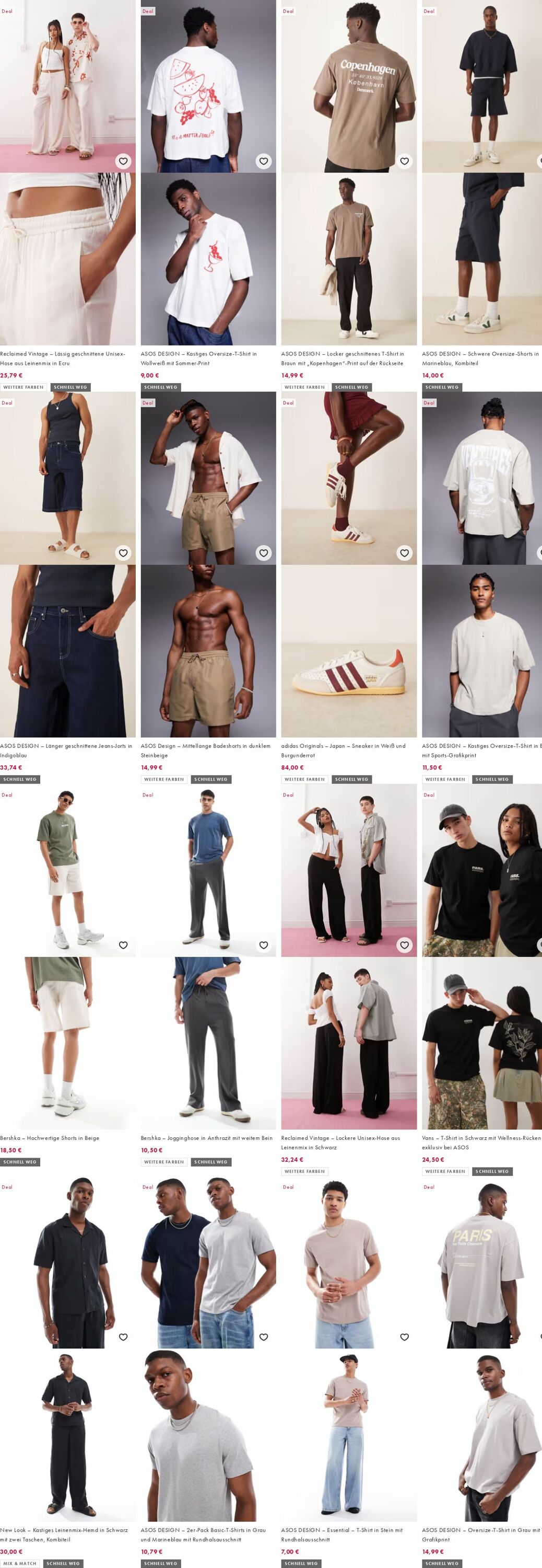 Prospekt Asos 11.08.2025 - 20.08.2025