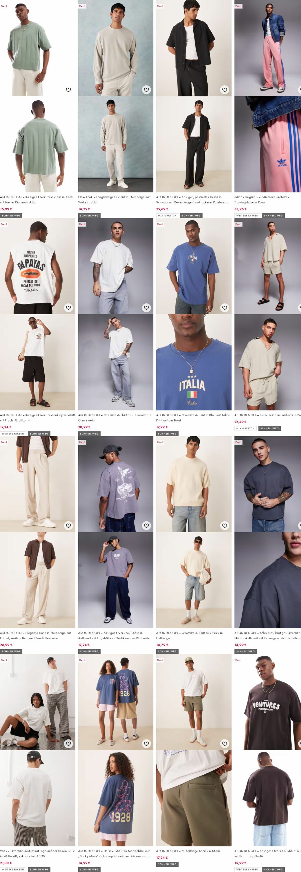 Prospekt Asos 11.08.2025 - 20.08.2025
