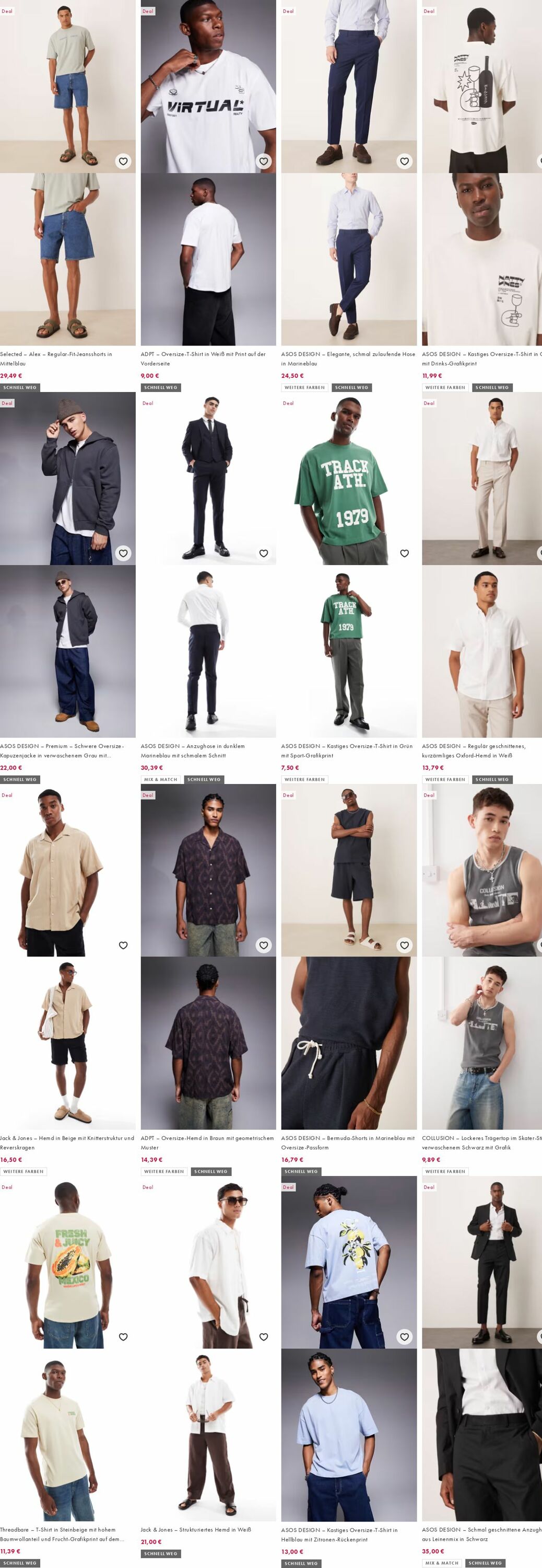 Prospekt Asos 11.08.2025 - 20.08.2025