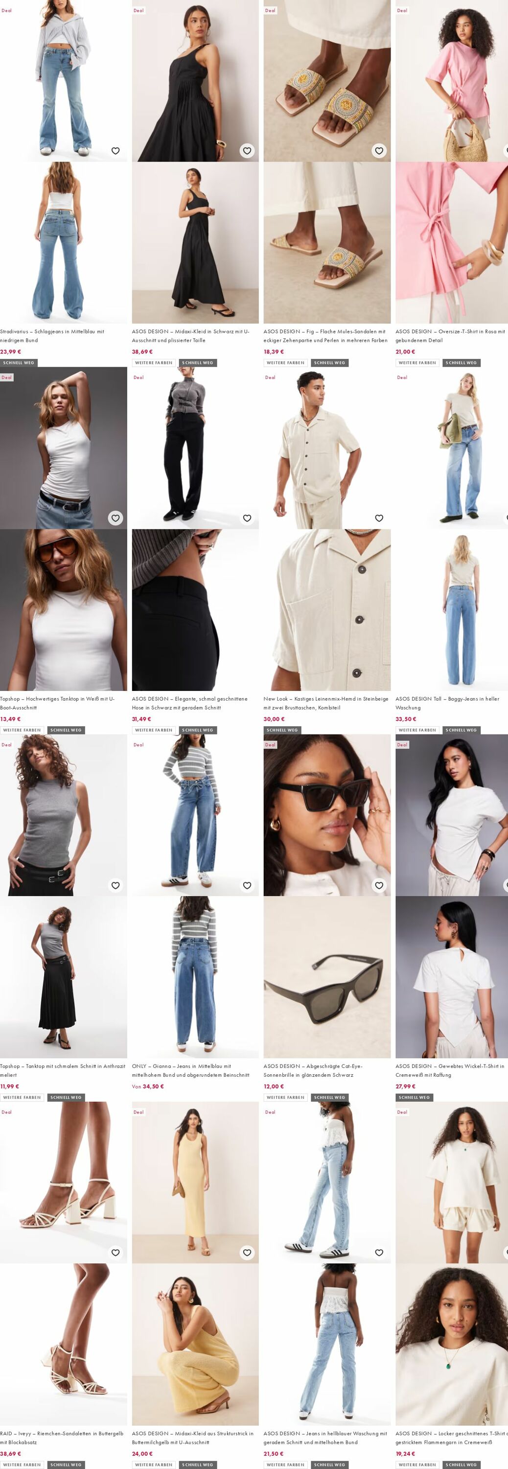 Prospekt Asos 11.08.2025 - 20.08.2025