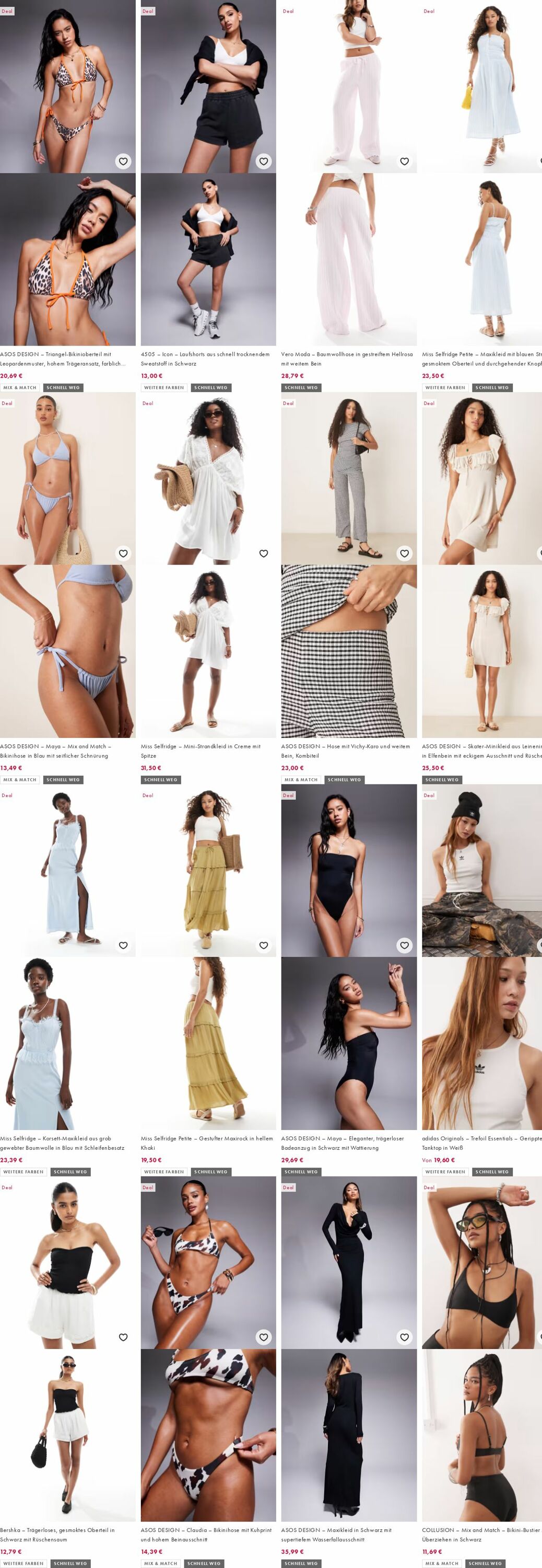 Prospekt Asos 11.08.2025 - 20.08.2025