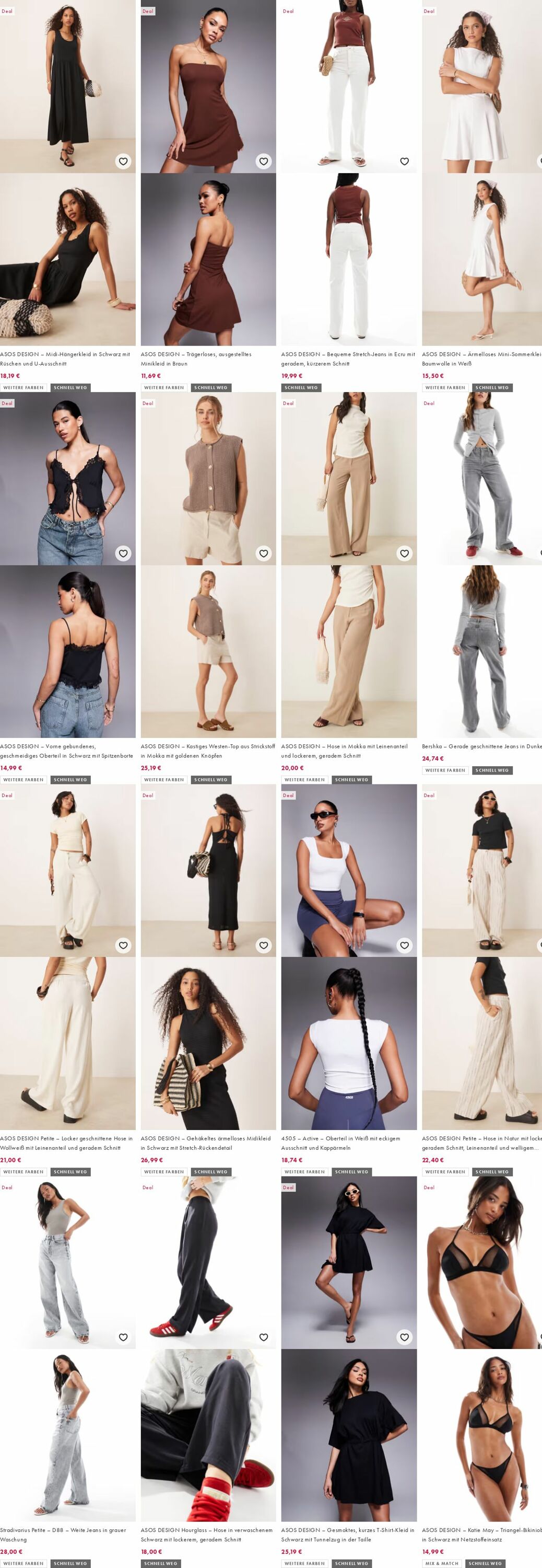 Prospekt Asos 11.08.2025 - 20.08.2025