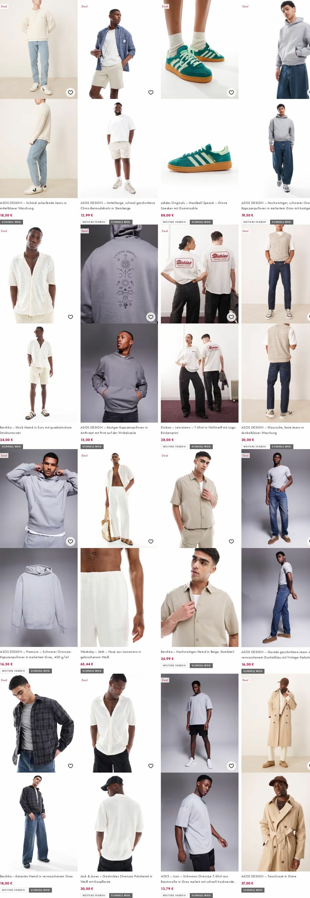 Prospekt Asos 11.08.2025 - 20.08.2025