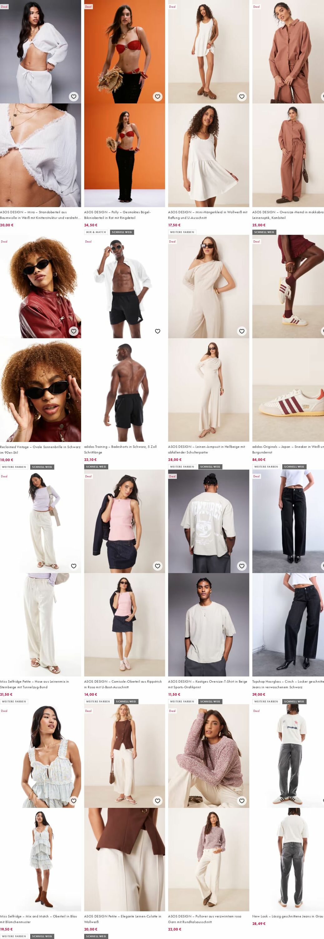 Prospekt Asos 11.08.2025 - 20.08.2025