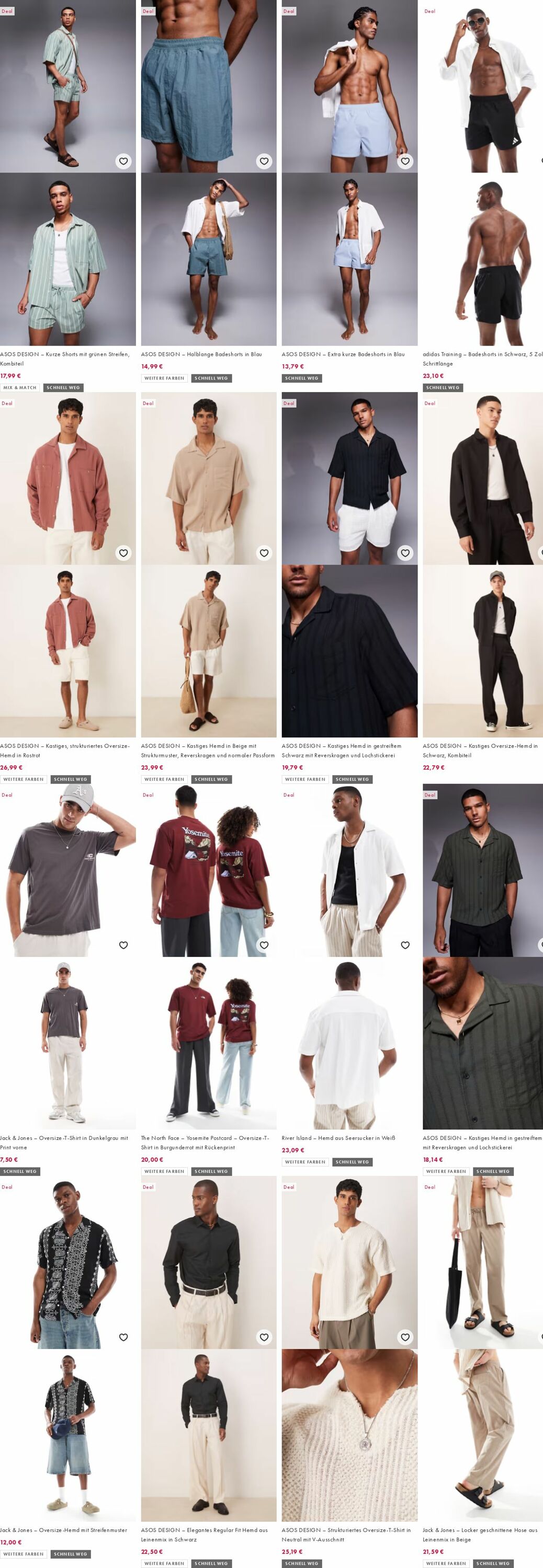 Prospekt Asos 11.08.2025 - 20.08.2025