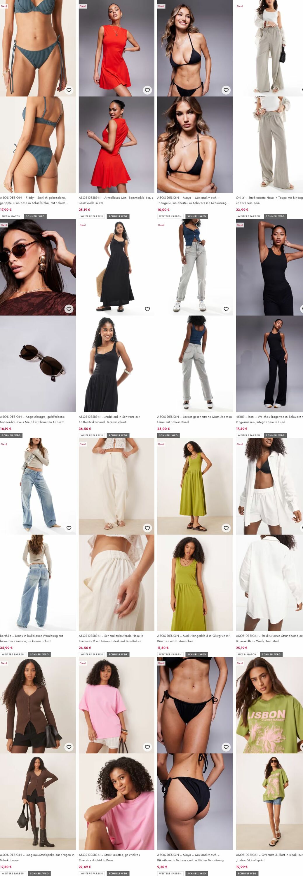 Prospekt Asos 11.08.2025 - 20.08.2025