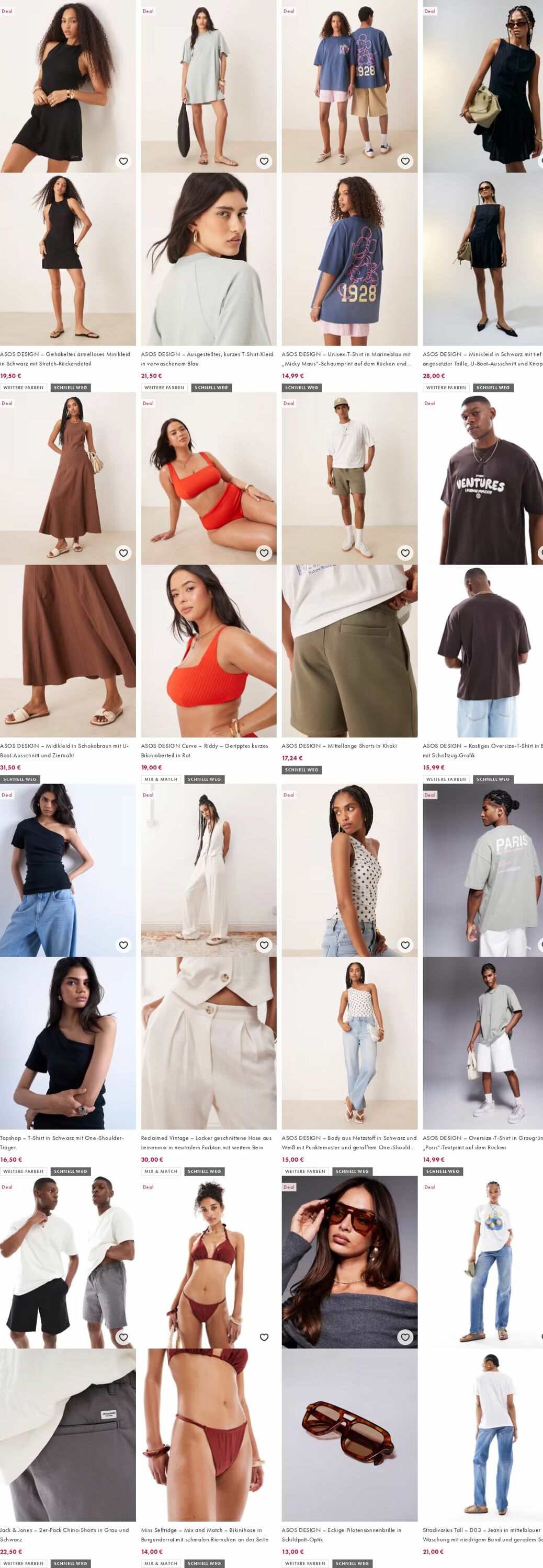 Prospekt Asos 11.08.2025 - 20.08.2025