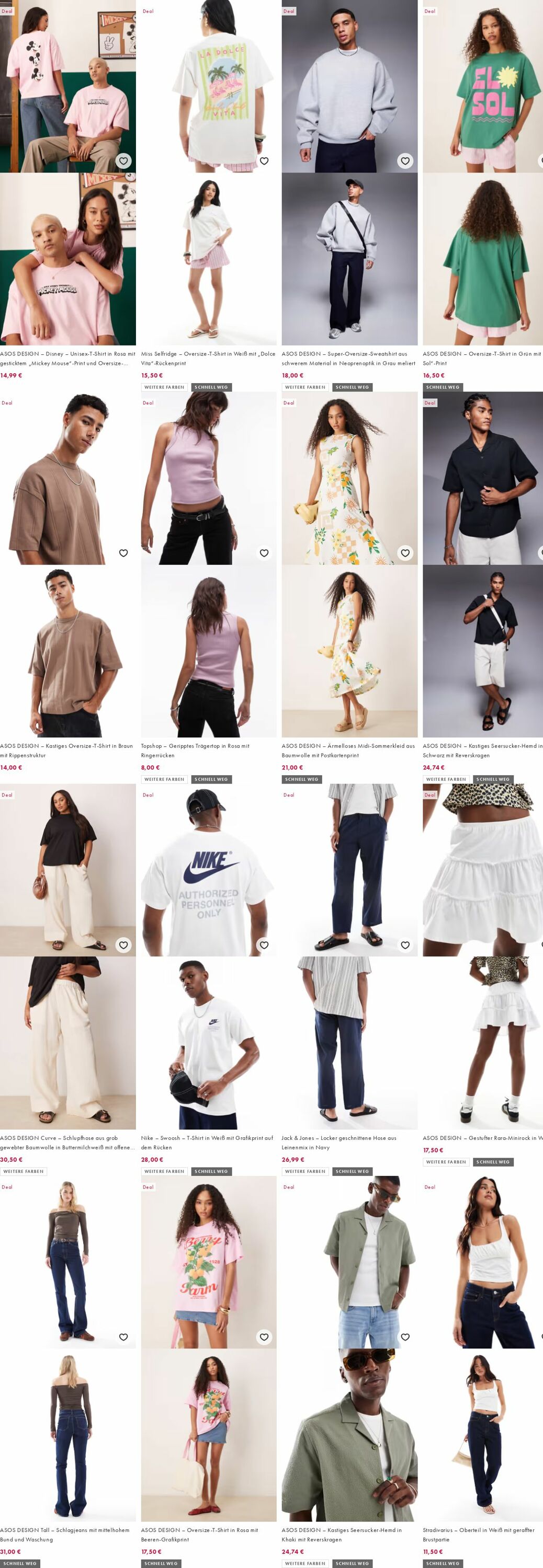 Prospekt Asos 11.08.2025 - 20.08.2025