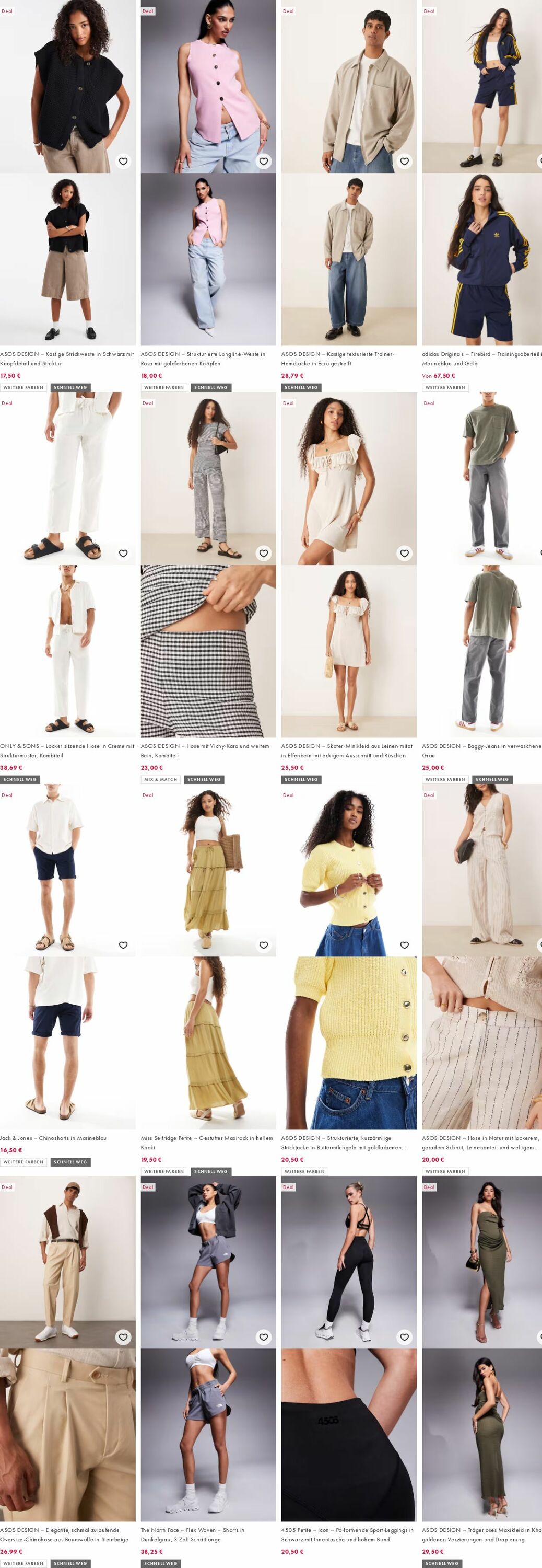 Prospekt Asos 11.08.2025 - 20.08.2025