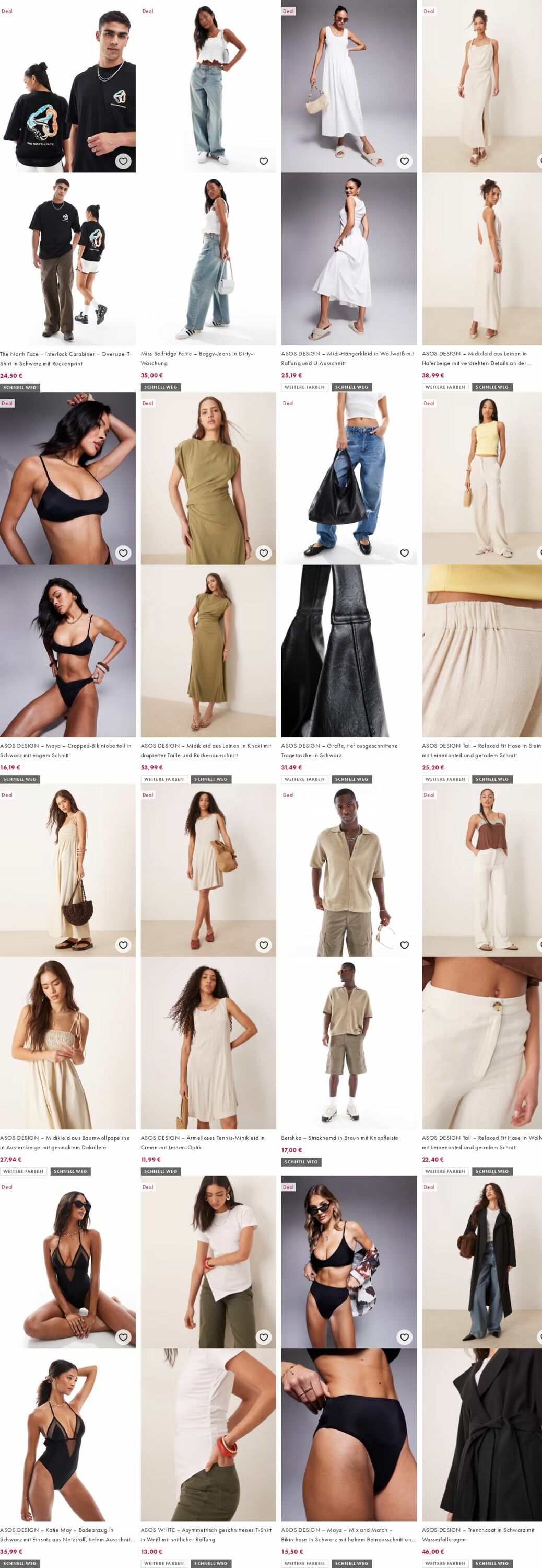 Prospekt Asos 11.08.2025 - 20.08.2025