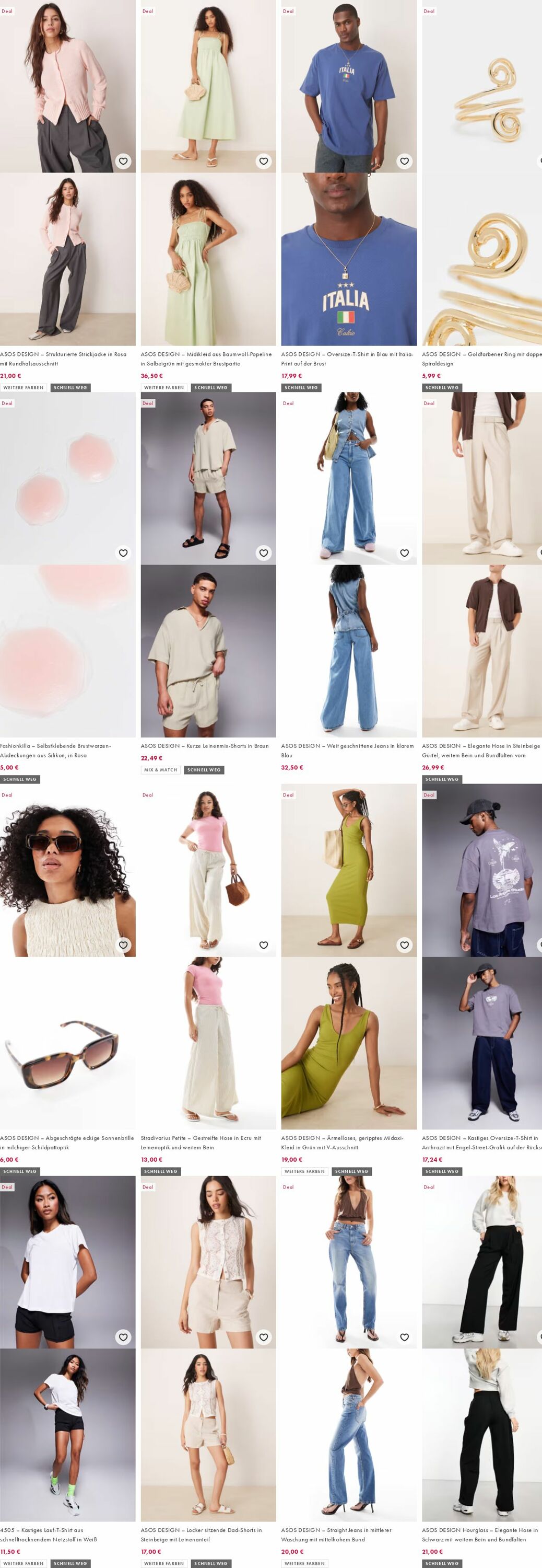 Prospekt Asos 11.08.2025 - 20.08.2025