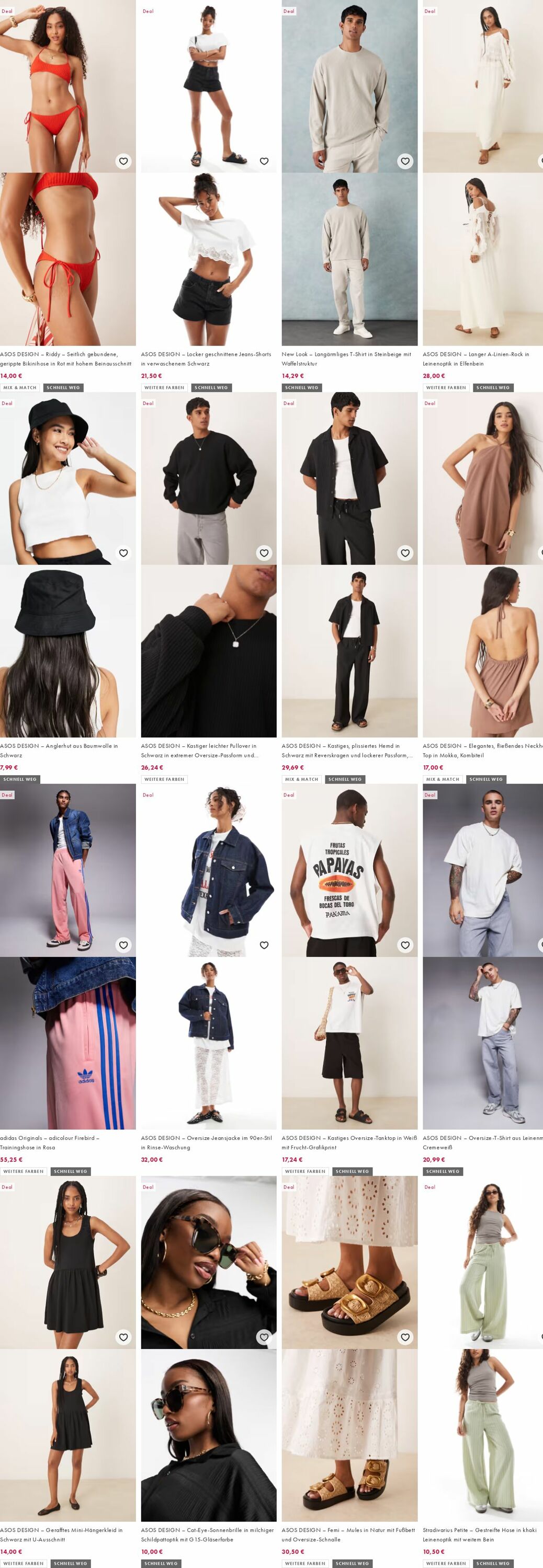 Prospekt Asos 11.08.2025 - 20.08.2025