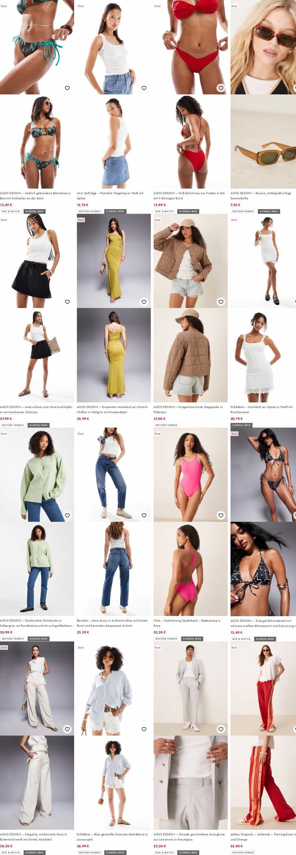 Prospekt Asos 11.08.2025 - 20.08.2025