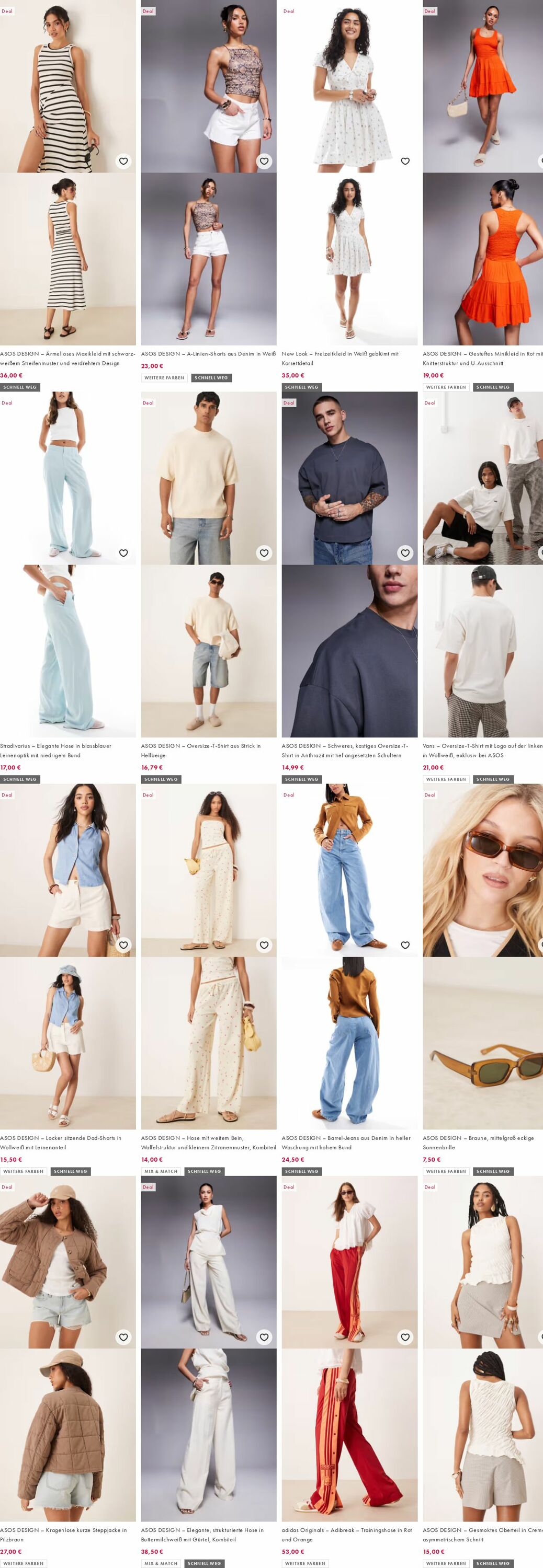 Prospekt Asos 11.08.2025 - 20.08.2025
