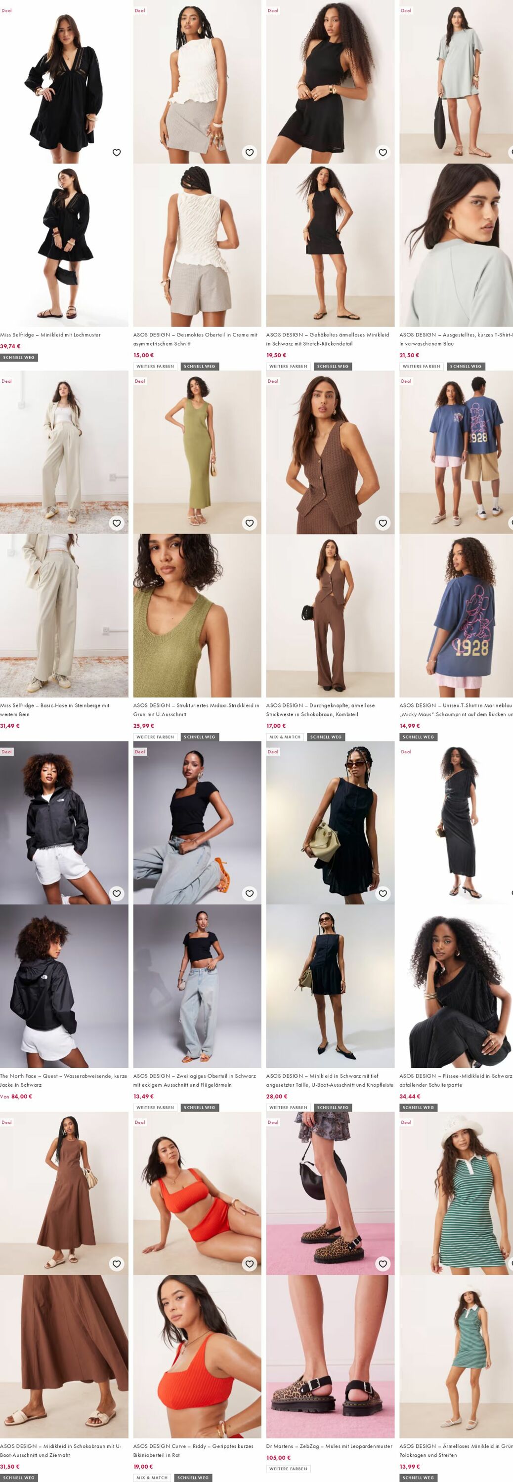 Prospekt Asos 11.08.2025 - 20.08.2025