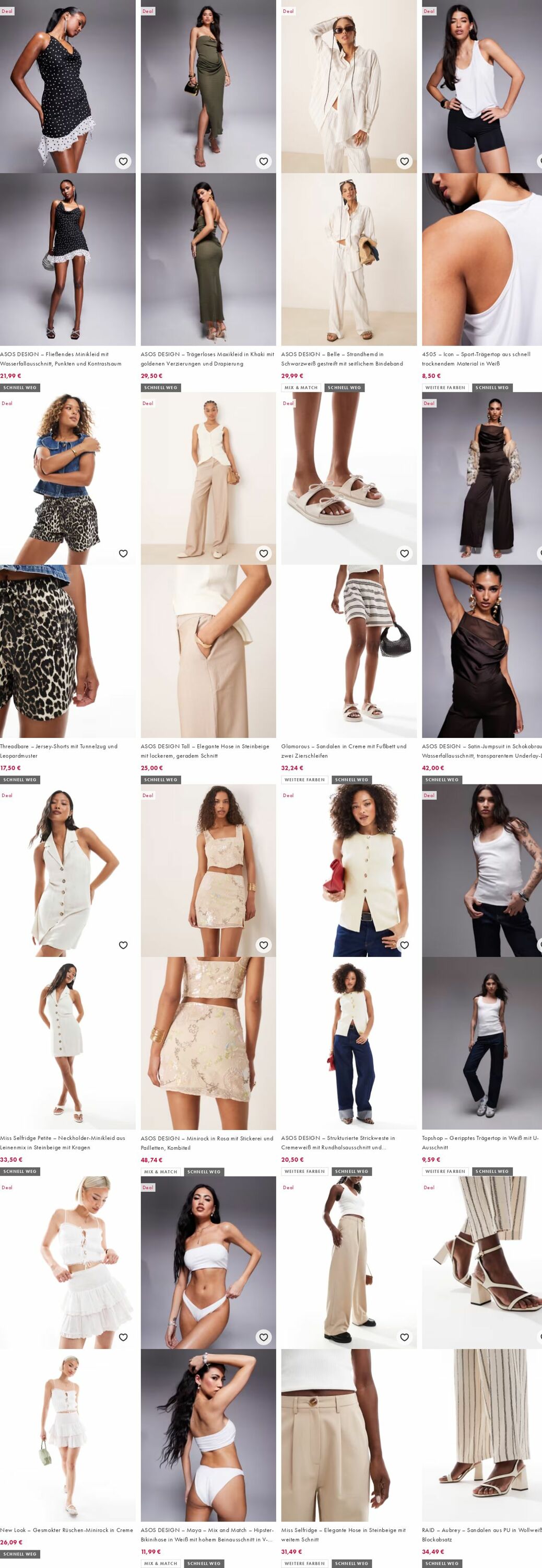 Prospekt Asos 11.08.2025 - 20.08.2025