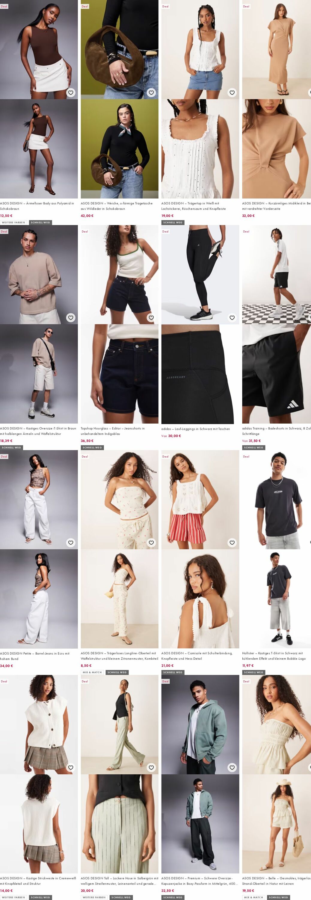 Prospekt Asos 11.08.2025 - 20.08.2025