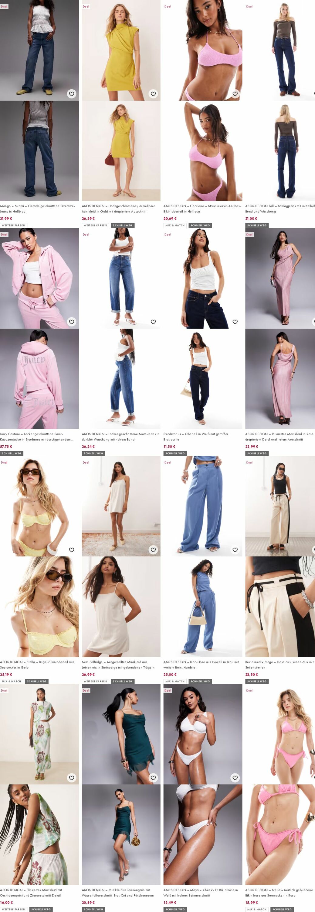 Prospekt Asos 11.08.2025 - 20.08.2025